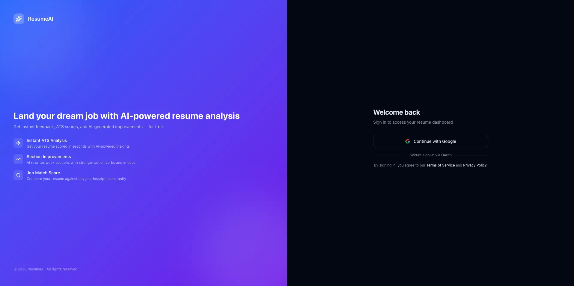 AI-Powered Resume Analyzer & ATS Optimizer